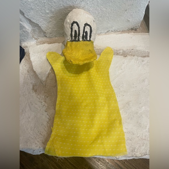 Vintage handmade Mickey Mouse & Donald Duck puppets - Picture 5 of 6